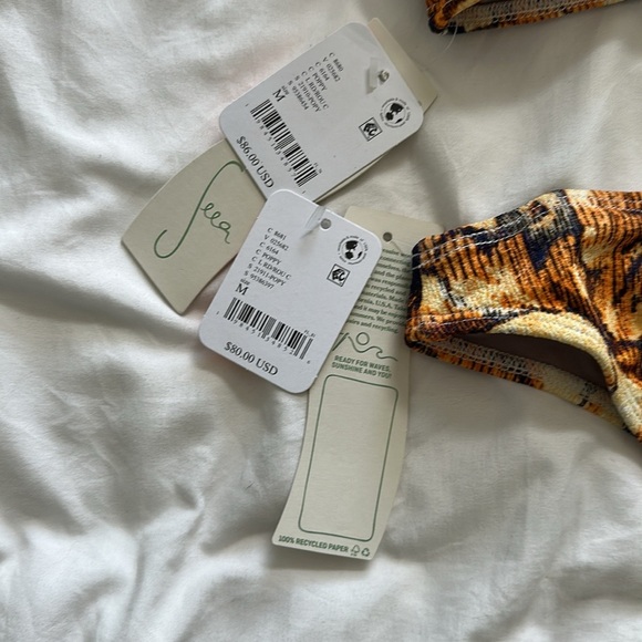 Seea Two Piece Bikini in Poppy - Picture 3 of 9